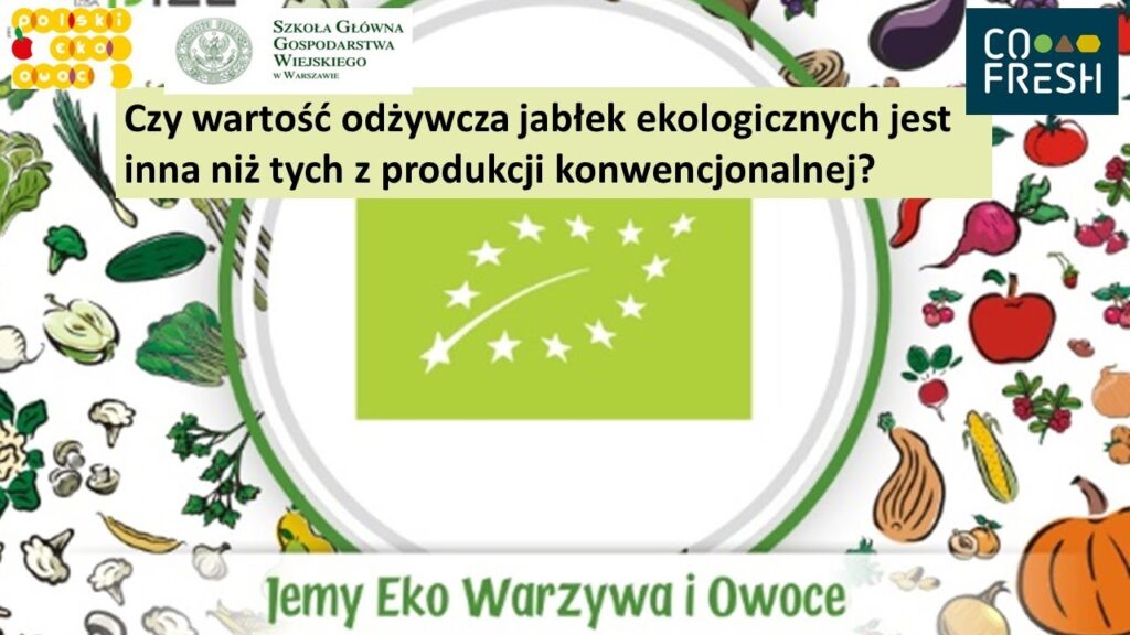 Czy wartość jabłek ekologicznych jest inna - prof. dr hab. Ewa Maria Rembiałkowska SGGW Warszawa