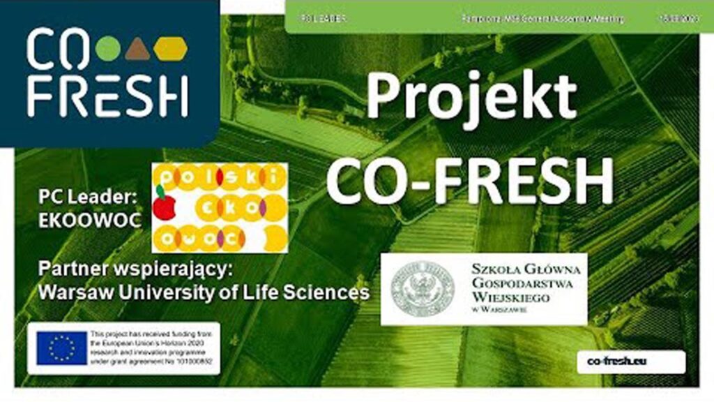Innowacje w POLSKI EKOOWOC w projekcie unijnym CO FRESH