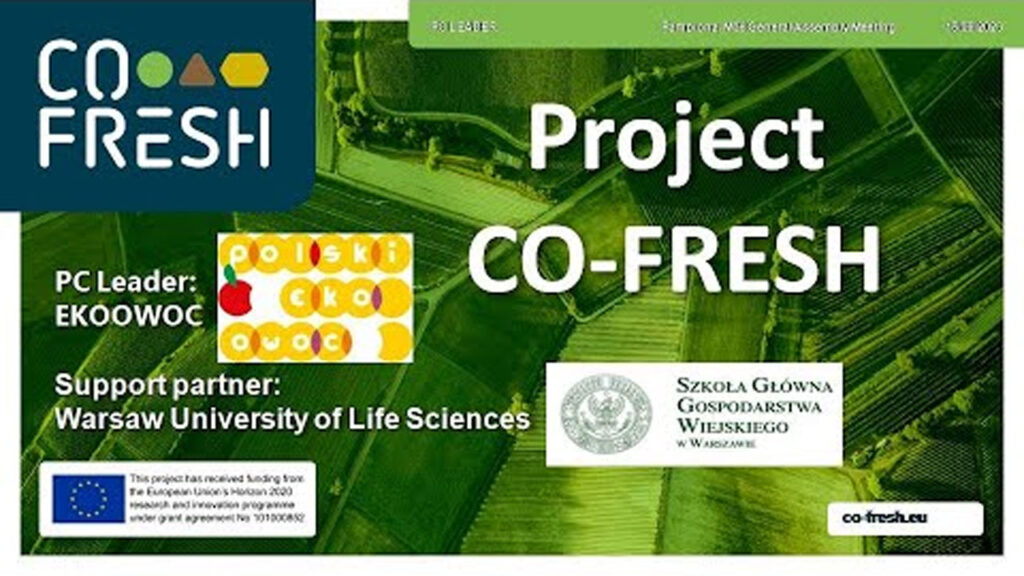 Innowacje w POLSKIM ECOWOC w unijnym projekcie CO FRESH - English version